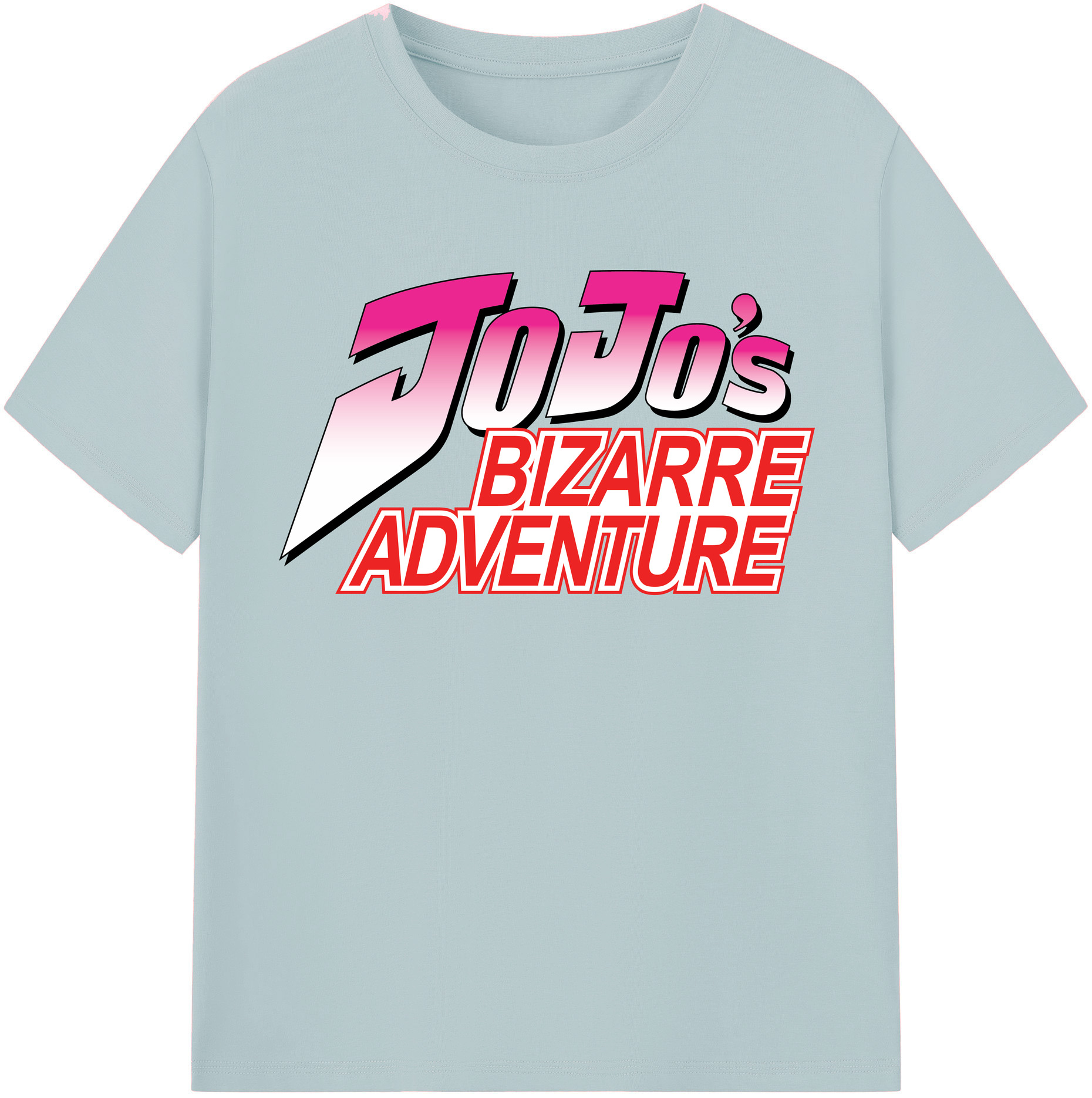 （画像用） ジョジョの奇妙な冒険 JoJo's Bizarre Adventure 綿100％半袖Tシャツ（フロントプリント）